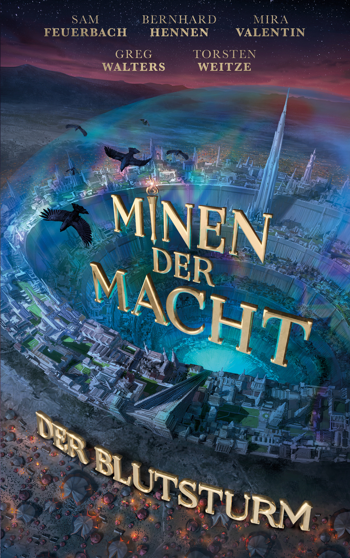 Minen der Macht IV (Band 4 von 4): Der Blutsturm (German Edition)
